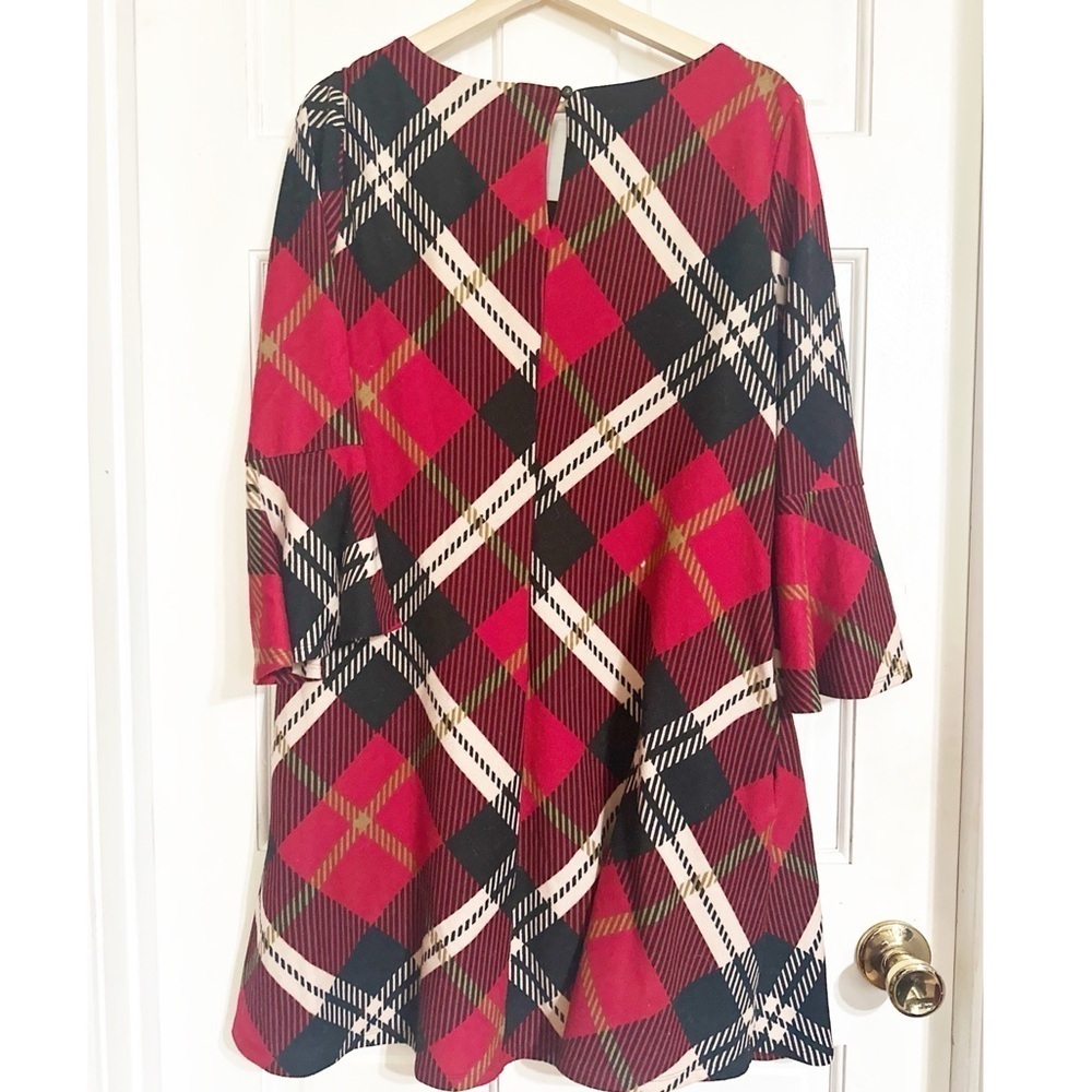 JH Hessica Howard Plaid Dress Sz XL - Picture 8 of 8